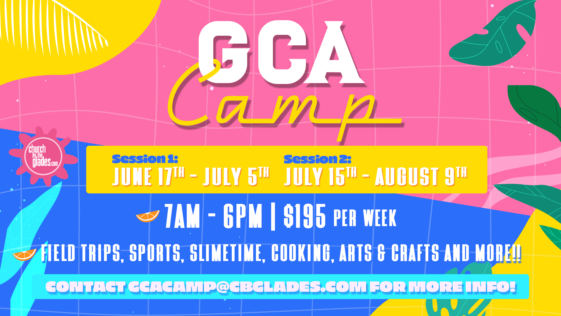  GCAC Summer Camp